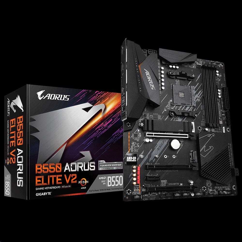 GIGABYTE MB Sc AM4 B550 AORUS ELITE V2, AMD B550, 4xDDR4, 1xHDMI