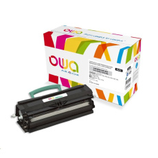 OWA Armor toner pro LEXMARK E230, 232, 238, 240, 242, 330, 332, 340, 342, X340, X342, 2500 Stran, 12A8400, černá/black