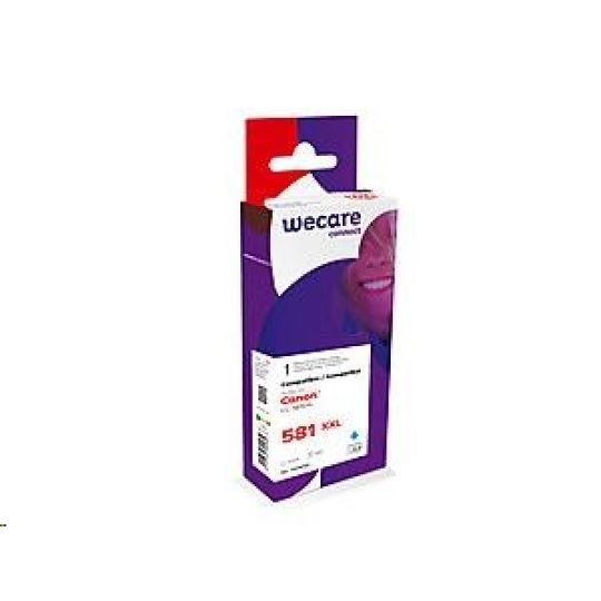 WECARE ARMOR cartridge pro CANON PIXMA TR7550,TR8550,TS6150,TS8150, TS6150(K20747W4), modrá/cyan, 12,2ml, 820p