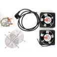 XtendLan Ventilace pro nástěnné rozvaděče, 2 ventilátory,napájecí kabel, spojovací materiál