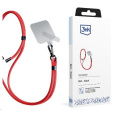 BAZAR - 3mk EasyClip Red (black) - Poškozený obal (Komplet)