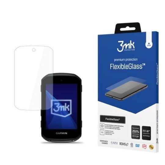 3mk hybridní sklo FlexibleGlass pro Garmin Edge 550/ Edge 850 3mk hybridní sklo FlexibleGlass pro Garmin Edge 550/ Edge 850