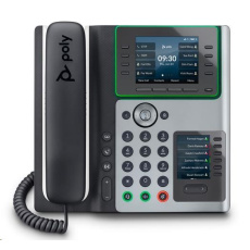 Poly Edge E400 IP Phone and PoE-enabled