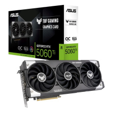 ASUS VGA NVIDIA GeForce RTX 5060 Ti TUF GAMING OC 16G, 16GB GDDR7, 3xDP, 3xHDMI