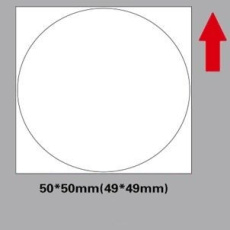 Niimbot štítky R 50x50mm 150ks Round pro B21,B3S,B1