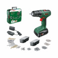 Bosch EasyDrill 18V-40 akumulátorový vrtací šroubovák, krouticí moment 40 Nm, 13mm rychloupínací sklíčidlo
