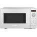 BAZAR - Bosch Serie 2 FFL023MW0 mikrovlnná trouba, 800 W, 20 l, LED displej, 5 úrovní výkonu, bílá - poškozený obal