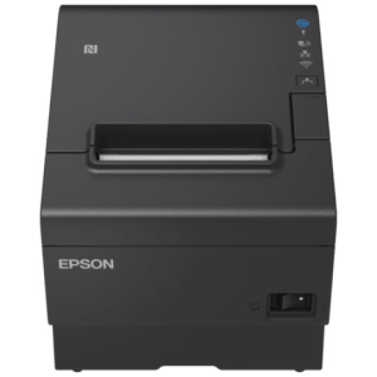 Epson TM-T88VII, USB, USB Host, RS232, Ethernet, ePOS, white