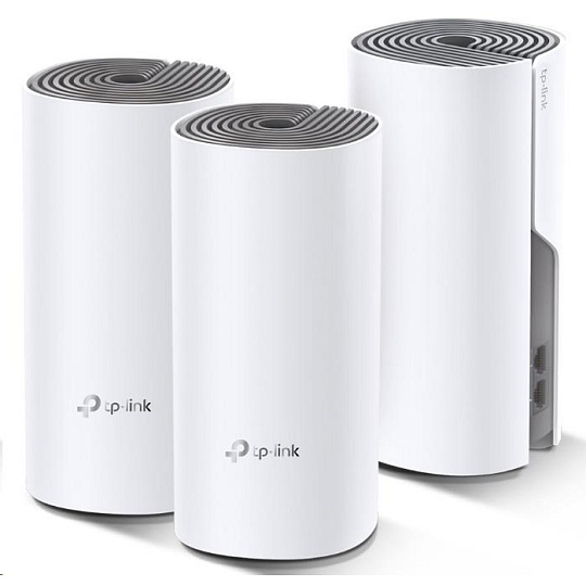 TP-Link Deco E4(3-pack) WiFi5 Mesh (AC1200, 2,4GHz/5GHz, 2x100Mb/sLAN/WAN) TP-Link Deco E4(3-pack) WiFi5 Mesh (AC1200, 2,4GHz/5GHz, 2x100Mb/sLAN/WAN)