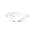 TRANSCEND externí DVD vypalovačka slim, USB 2.0, White (+CyberLink Media Suite 10)