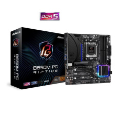 BAZAR - ASRock MB Sc AM5 B650M PG Riptide, AMD B650, 4xDDR5, 1xDP, 1xHDMI, mATX - Po opravě (Komplet)
