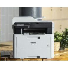BROTHER multifunkce color LED DCP-L3560CDW - A4 26ppm 512MB 250listů USB WIFI LAN ADF50 duplex