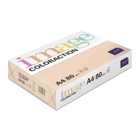 Antalis Papír Image Coloraction Savana - meruňková (SA24) A4 (80g/500ks)