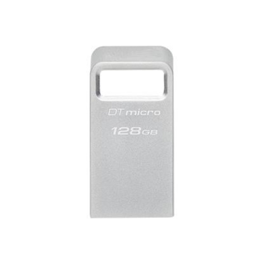 Kingston Flash Disk 128GB DataTraveler Micro 200MB/s Metal USB 3.2 Gen 1