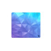 ENDORFY Podložka pod myš Crystal Blue L, 400x450x3, modrá