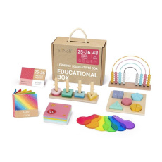 Sada naučných hraček pro děti od 2 let (25–36 měsíců) - edukativní box