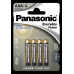 Panasonic Alkalická baterie LR03EPS/4BP Everyday Power (Blistr 4 ks)