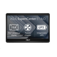 ASUS PC AiO ExpertCenter E1 (E1600WKAT-BA076M),N4500,15,6" 1920 x 1080, 4GB,128GB SSD,Intel UHD,No OS,UPS,Black