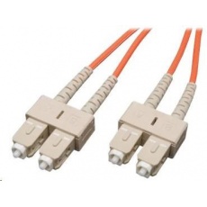 Duplexní patch kabel MM 62,5/125 OM1, SC-SC, LS0H, 1m