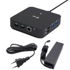 i-tec USB-C DP Dual HDMI Docking Station, PD 100W + Universal Charger 100W i-tec USB-C DP Dual HDMI Docking Station, PD 100W + Universal Charger 100W