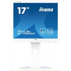 Iiyama monitor ProLite B1780SD, 43.2 cm (17''), VGA, DVI, Pivot, white Iiyama monitor ProLite B1780SD, 43.2 cm (17''), VGA, DVI, Pivot, white