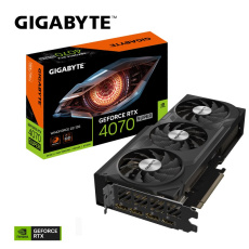 GIGABYTE VGA NVIDIA GeForce RTX 4070 SUPER WINDFORCE OC 12G, 12G GDDR6X, 3xDP, 1xHDMI