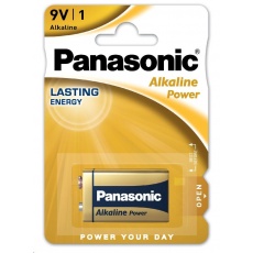 PANASONIC Alkalické baterie Alkaline Power 6LF22APB/1BP 9V (Blistr 1ks) PANASONIC Alkalické baterie Alkaline Power 6LF22APB/1BP 9V (Blistr 1ks)