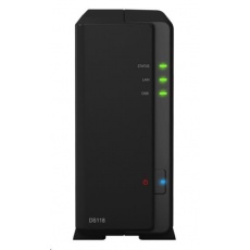 Synology DS118 DiskStation (4C/RealtekRTD1296/1,4GHz/1GBRAM/1xSATA/2xUSB3.0/1xGbE) Synology DS118 DiskStation (4C/RealtekRTD1296/1,4GHz/1GBRAM/1xSATA/2xUSB3.0/1xGbE)