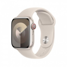 APPLE Watch Series 9 GPS + Cellular 45mm Starlight Aluminium Case with Starlight Sport Band - M/L APPLE Watch Series 9 GPS + Cellular 45mm Starlight Aluminium Case with Starlight Sport Band - M/L