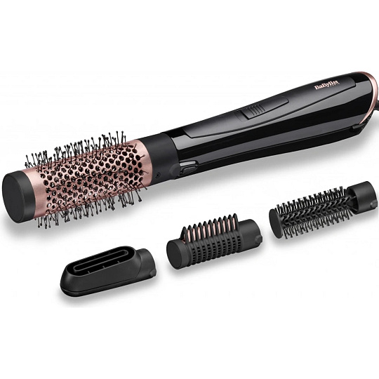 BaByliss AS126E horkovzdušný kartáč,4 nástavce, 1000 W, ionizace, keramický povrch, 2 nastavení teploty BaByliss AS126E horkovzdušný kartáč,4 nástavce, 1000 W, ionizace, keramický povrch, 2 nastavení teploty