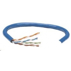 Intellinet UTP kabel, Cat5e, drát 305m, 24AWG, modrý Intellinet UTP kabel, Cat5e, drát 305m, 24AWG, modrý