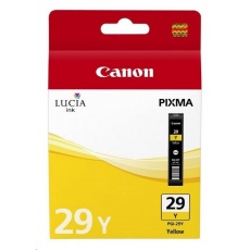 Canon CARTRIDGE PGI-29 Y žlutá pro PIXMA PRO-1 (1420 str.) Canon CARTRIDGE PGI-29 Y žlutá pro PIXMA PRO-1 (1420 str.)