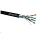Instalační kabel Solarix venkovní FTP, Cat5E, drát, PE, box 305m SXKD-5E-FTP-PE