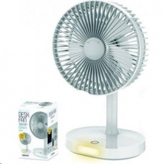 Platinet PRDF0326 stolní přenosný ventilátor nabíjecí 19cm Platinet PRDF0326 stolní přenosný ventilátor nabíjecí 19cm