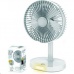 Platinet PRDF0326 stolní přenosný ventilátor nabíjecí 19cm