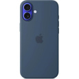 APPLE iPhone 16 Plus Silicone Case with MagSafe - Denim