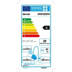 ZANUSSI ZANCG20IW sáčkový vysavač ZANUSSI ZANCG20IW sáčkový vysavač