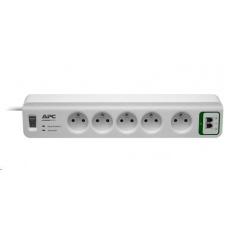 APC Essential SurgeArrest 5 outlets with phone protection 230V France, 1.8m APC Essential SurgeArrest 5 outlets with phone protection 230V France, 1.8m