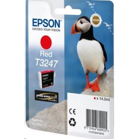 EPSON ink bar T3247 "Puffin" Red pro SC-P400