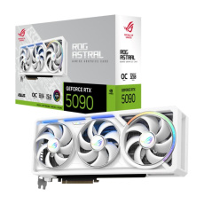 ASUS VGA NVIDIA GeForce RTX 5090 ROG ASTRAL WHITE 32GB OC, 32GB GDDR7, 3xDP, 2xHDMI ASUS VGA NVIDIA GeForce RTX 5090 ROG ASTRAL WHITE 32GB OC, 32GB GDDR7, 3xDP, 2xHDMI