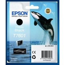 EPSON ink čer ULTRACHROME HD "Kosatka" - Photo Black - T7601 (25,9 ml) EPSON ink čer ULTRACHROME HD "Kosatka" - Photo Black - T7601 (25,9 ml)