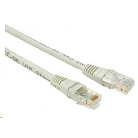 Solarix Patch kabel CAT6 UTP PVC 15m šedý non-snag-proof C6-155GY-15MB