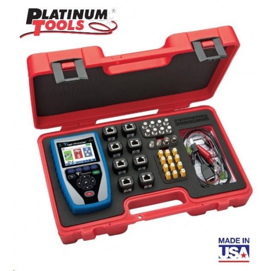 Platinum Tools NP700 KIT (TNP850K1) - Net Prowler™ analyzátor datových sítí s aktivními testy, made in USA