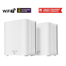BAZAR - ASUS ZenWifi BD4 2-pack, WiFi7 Extendable Router, AiMesh, 2x WAN/LAN - Poškozený obal (Komplet)
