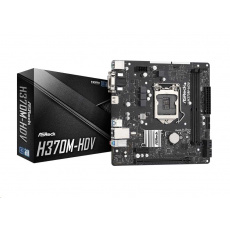 ASRock MB Sc LGA1151 H370M-HDV, Intel H370, 2xDDR4, 1xHDMI, 1xDVI, 1xVGA, mATX ASRock MB Sc LGA1151 H370M-HDV, Intel H370, 2xDDR4, 1xHDMI, 1xDVI, 1xVGA, mATX