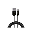 WG - Datový kabel Type-C na USB-A, 50 cm, černá