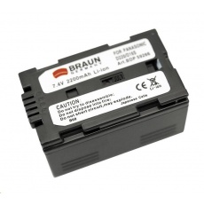 Braun akumulátor PANASONIC D220, D14, D16, 2200mAh Braun akumulátor PANASONIC D220, D14, D16, 2200mAh