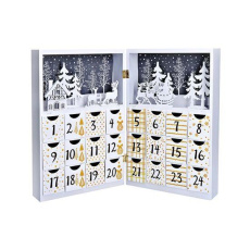 Solight LED adventní kalendář - kniha, 8x LED, 40x30cm, 2x AAA Solight LED adventní kalendář - kniha, 8x LED, 40x30cm, 2x AAA