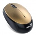 GENIUS myš NX-9000BT/ Bluetooth 4.0/ 1200 dpi/ bezdrátová/ dobíjecí baterie/ zlatá