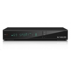 AB-COM CryptoBox 750HD (sat.prijímač, 1xčítačka, 1xCI slot, VFD displej, HDMI, SCART, USB, LAN, H.265)